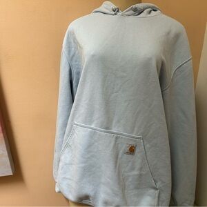 Carhartt Men's Pale Blue Pullover Hoodie